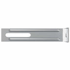 Soporte anti-vuelco 12 pcs Plateado 74,5 x 15 x 32 mm Hierro