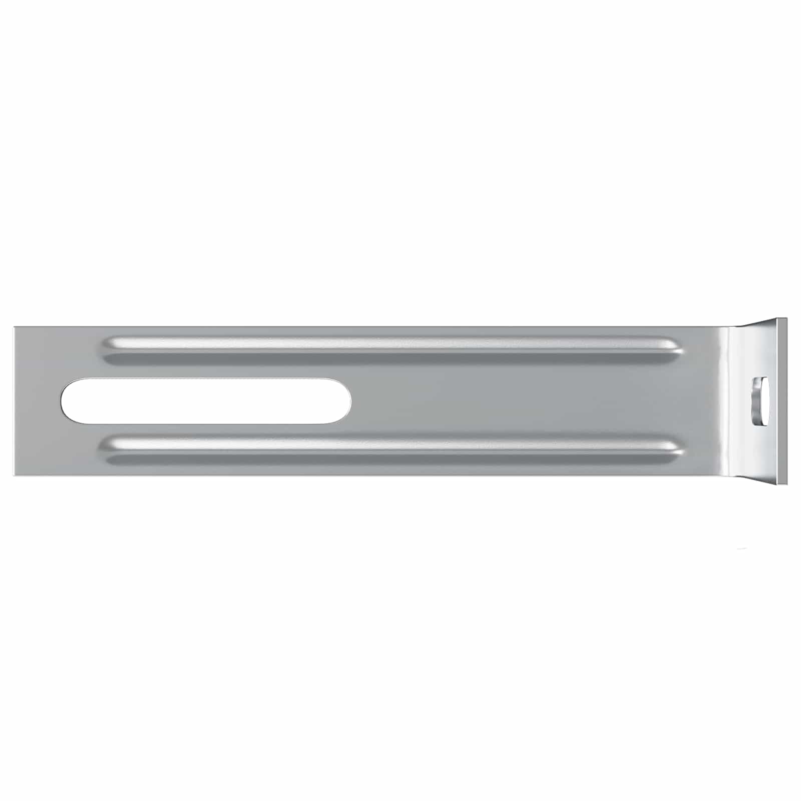 Soporte anti-vuelco 12 pcs Plateado 74,5 x 15 x 32 mm Hierro