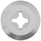 Tuerca de Bloqueo 12 pcs Níquel M6 x 15 mm Acero
