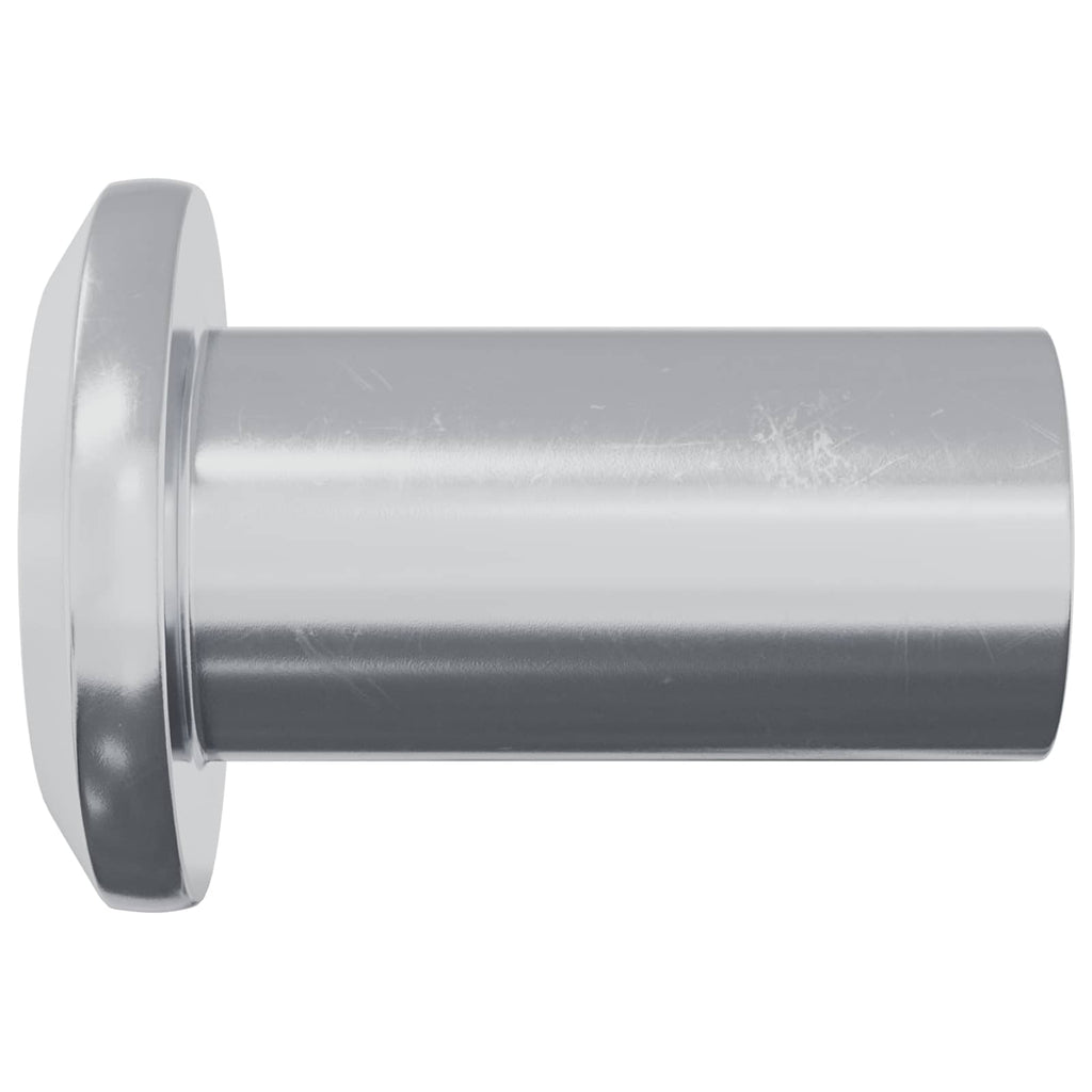 Tuerca de Bloqueo 12 pcs Níquel M6 x 15 mm Acero
