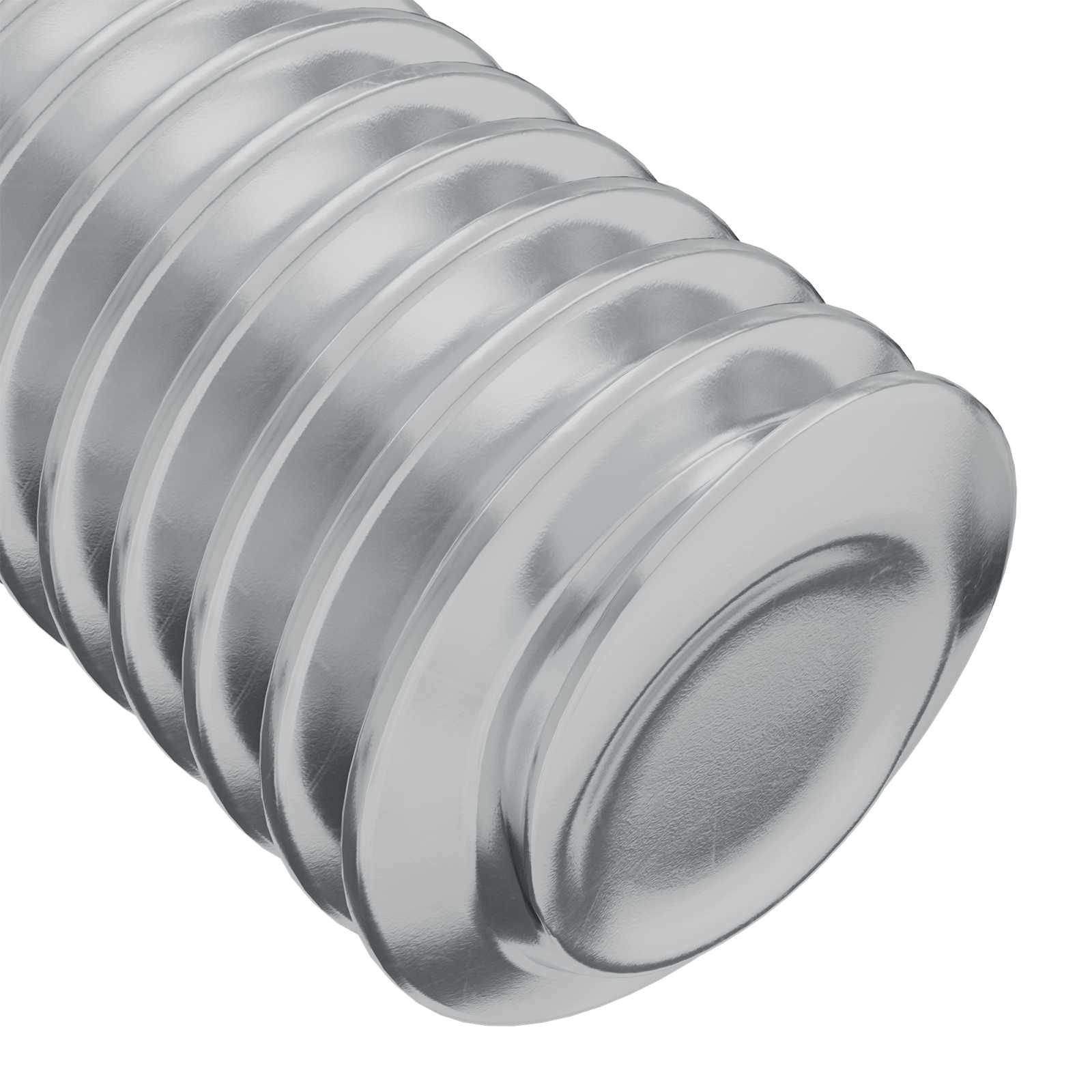 Tornillo de Bloqueo Liso 12 pcs Plateado M6 x 12 mm Acero
