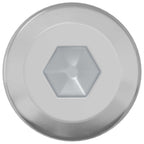 Tornillo de Bloqueo Liso 12 pcs Plateado M6 x 12 mm Acero
