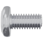 Tornillo de Bloqueo Liso 12 pcs Plateado M6 x 12 mm Acero