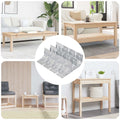 Soporte 12 pcs Recubierto de zinc 106 x 55 x 1,5mm Acero
