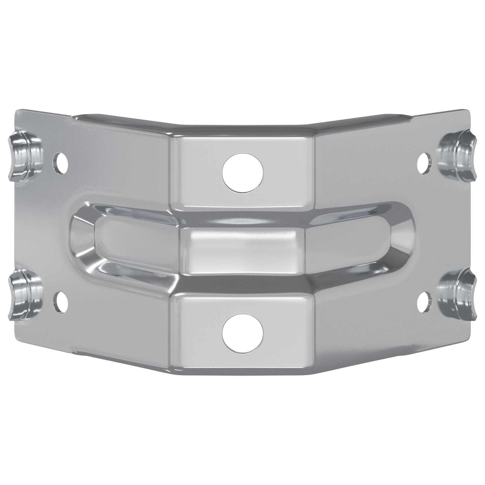 Soporte 12 pcs Recubierto de zinc 106 x 55 x 1,5mm Acero