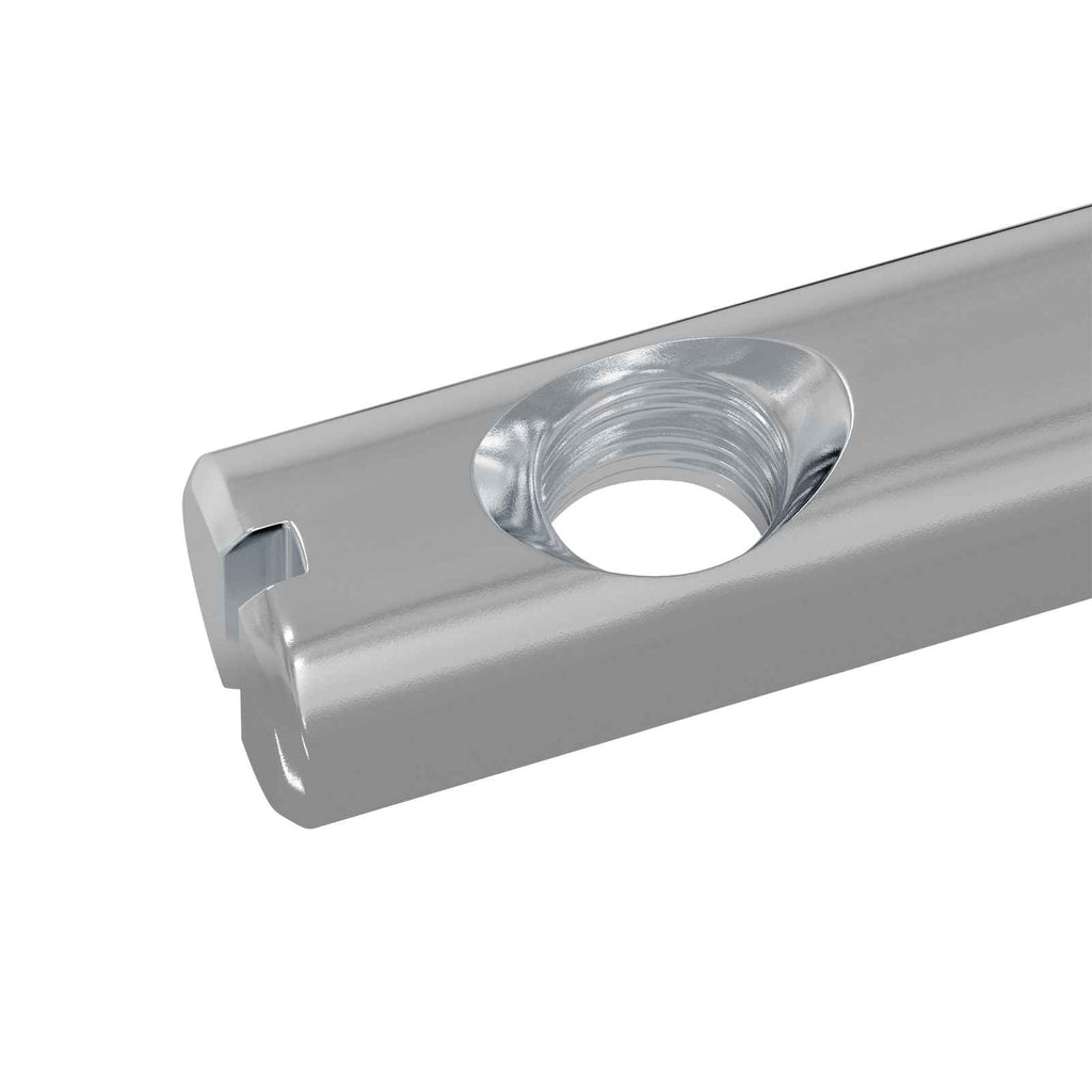 Tuerca 12 pcs Recubierto de zinc 60 x 12 mm Hierro