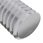 Tornillo 12 pcs Plateado 8 x 25 mm Acero
