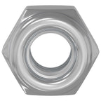 Tuerca 12 pcs Plateado M6 x 10 mm Hierro