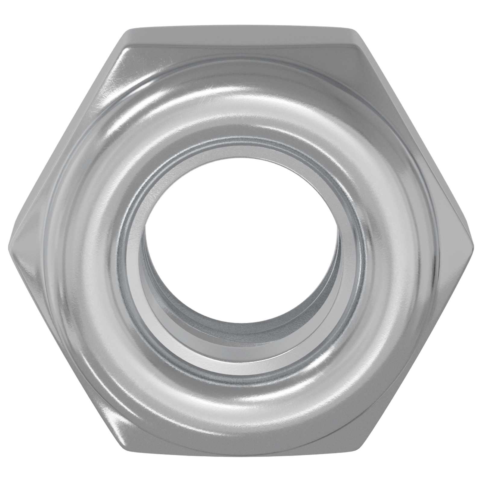 Tuerca 12 pcs Plateado M6 x 10 mm Hierro
