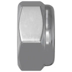 Tuerca 12 pcs Plateado M6 x 10 mm Hierro