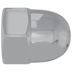 Tuerca 12 pcs Plateado M6 x 10 mm Hierro