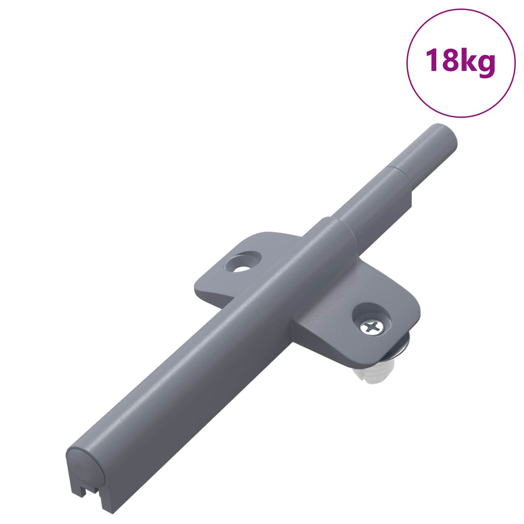 Amortiguador de cierre suave 1161 pcs Gris 125 x 47 x 15 mm PP