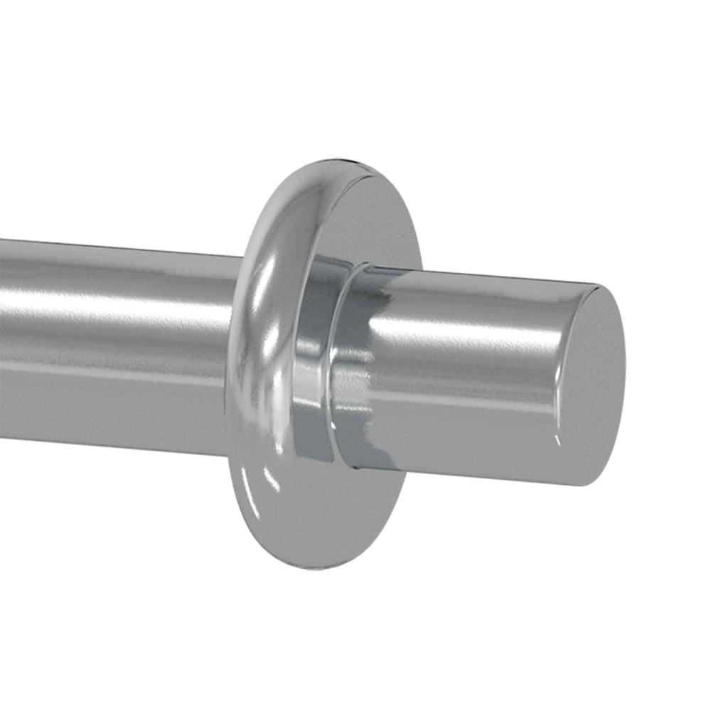 Soporte de estante 12 pcs Plateado 8,6 x 8,6 x 14,6 mm Acero