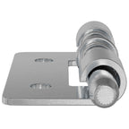Pestillo 12 pcs Plateado 46 x 17 x 1,2 mm Acero