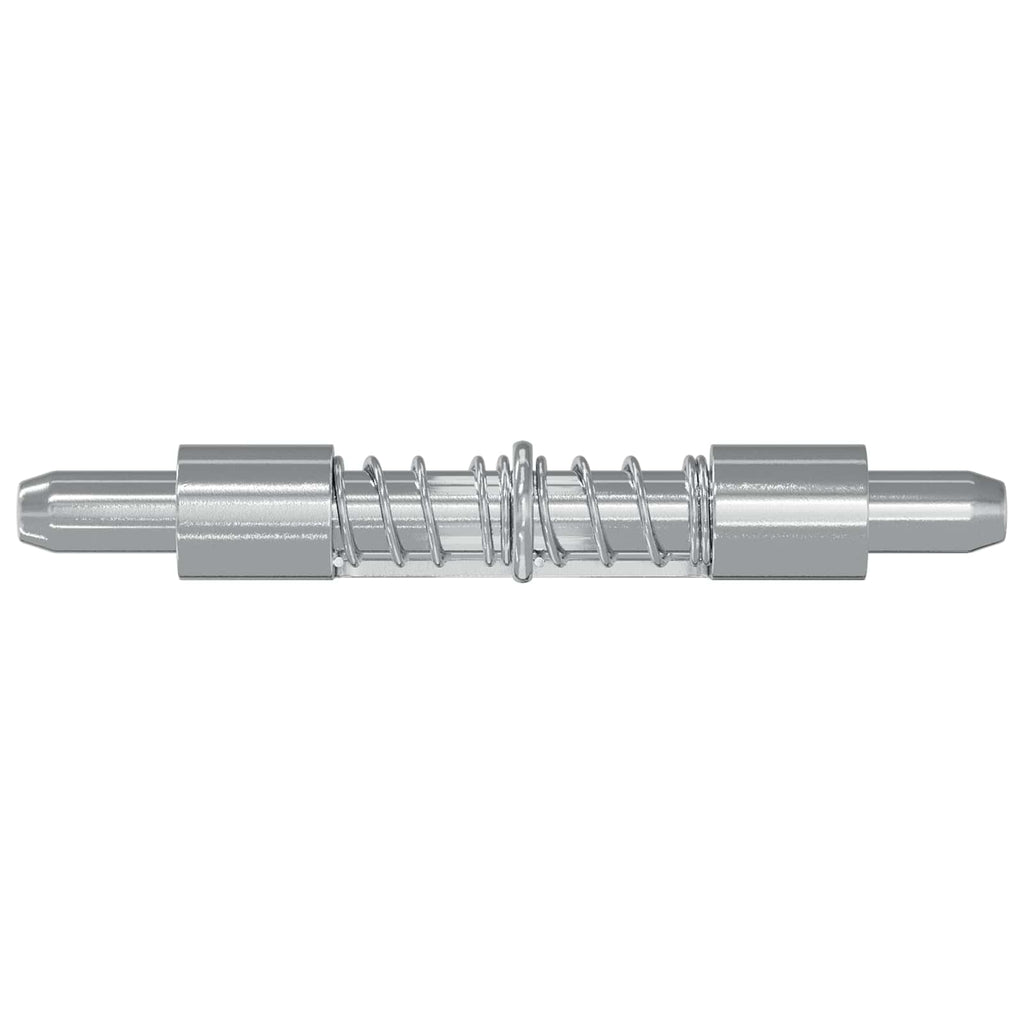 Pestillo 12 pcs Plateado 46 x 17 x 1,2 mm Acero