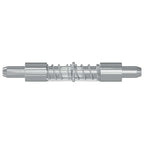 Pestillo 12 pcs Plateado 46 x 17 x 1,2 mm Acero