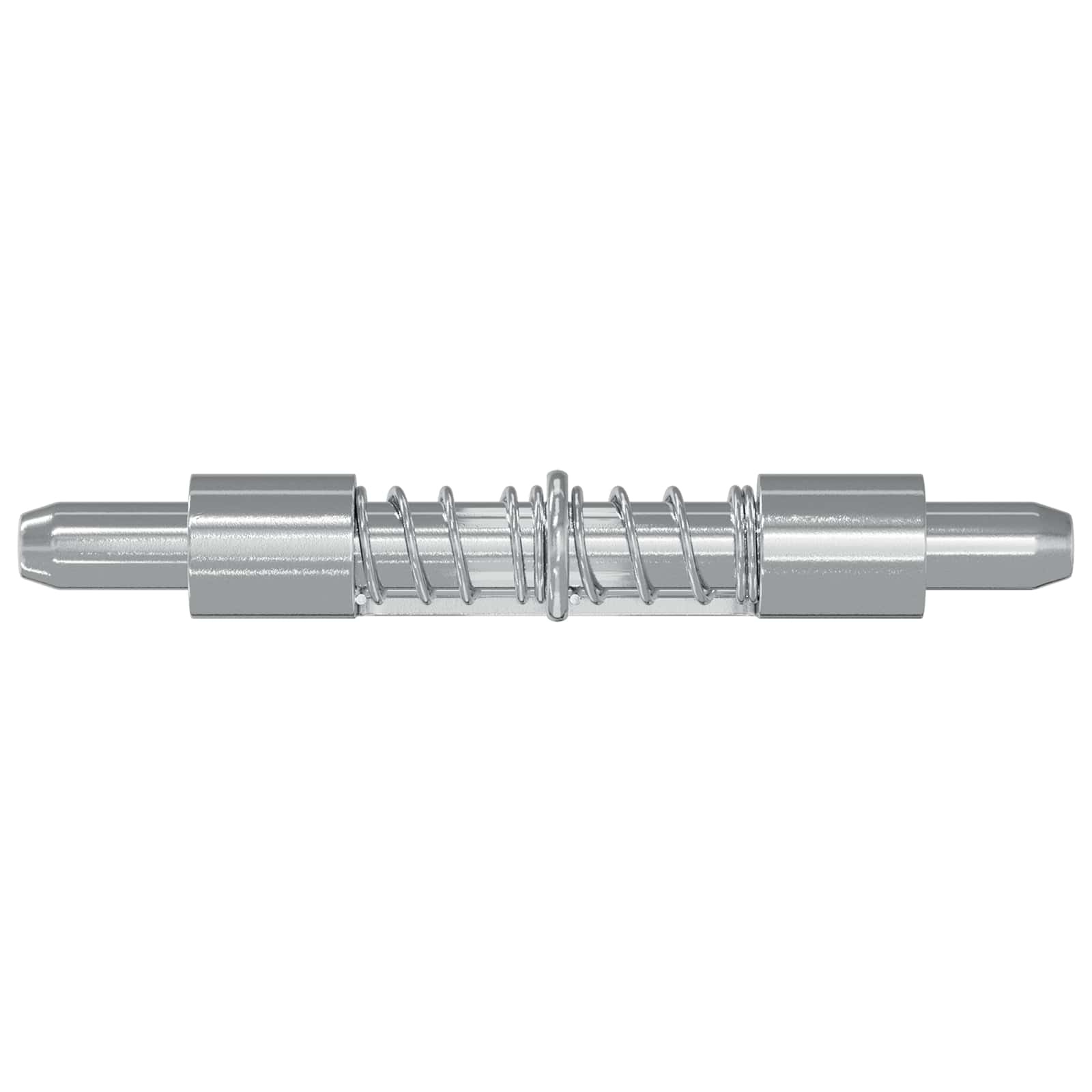 Pestillo 12 pcs Plateado 46 x 17 x 1,2 mm Acero