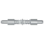 Pestillo 12 pcs Plateado 46 x 17 x 1,2 mm Acero