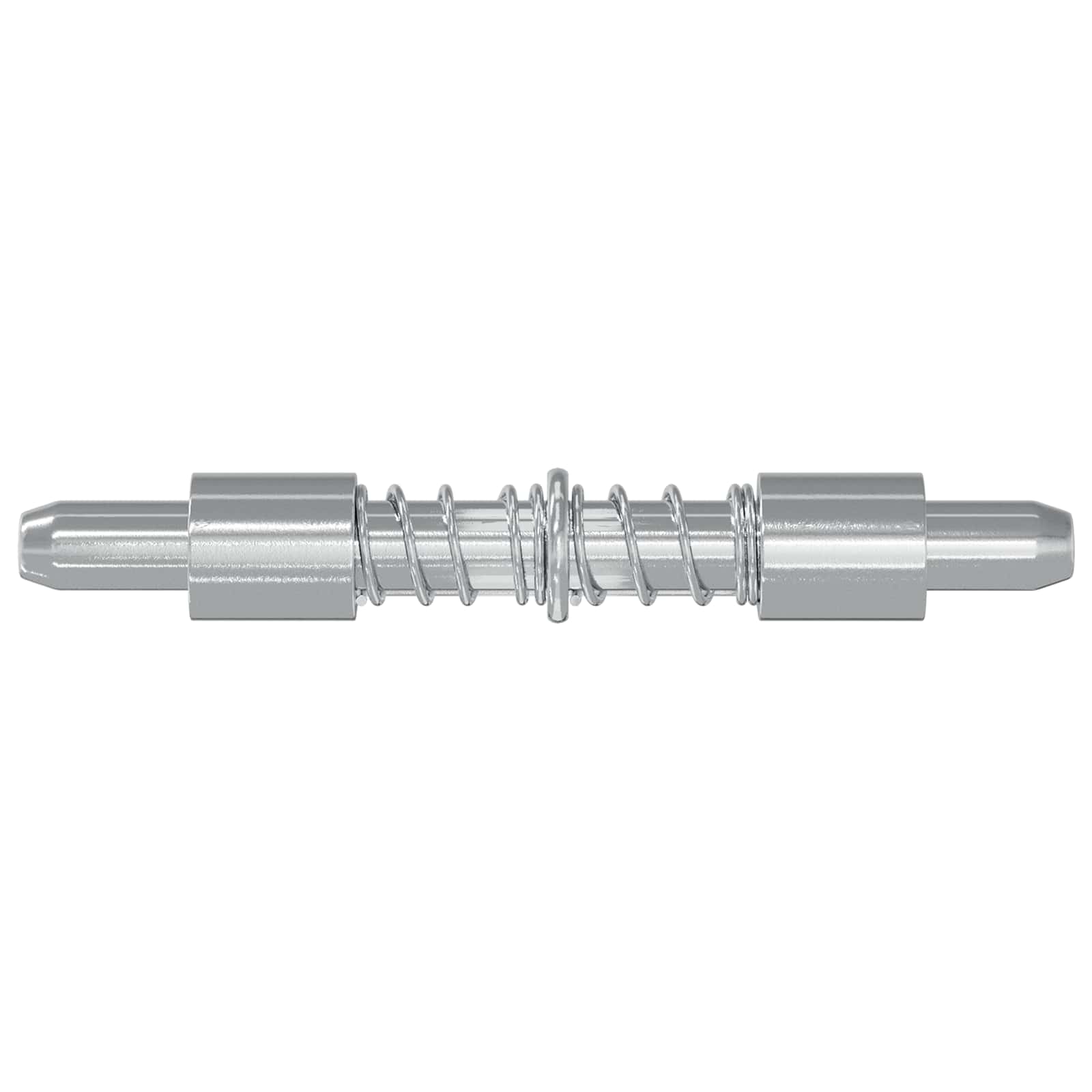 Pestillo 12 pcs Plateado 46 x 17 x 1,2 mm Acero