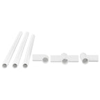 Tubo de PVC 12 pcs 12,2 x 1,8 x 500 mm PP, PE