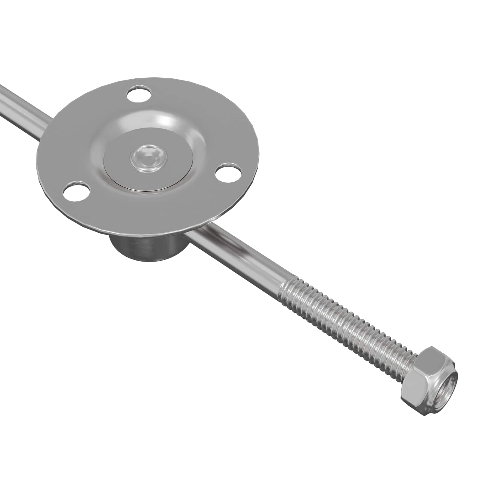 Bisagra de tirador 12 pcs Plateado 190 mm Metal