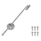 Bisagra de tirador 12 pcs Plateado 190 mm Metal