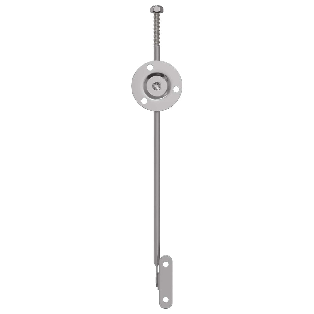 Bisagra de tirador 12 pcs Plateado 190 mm Metal
