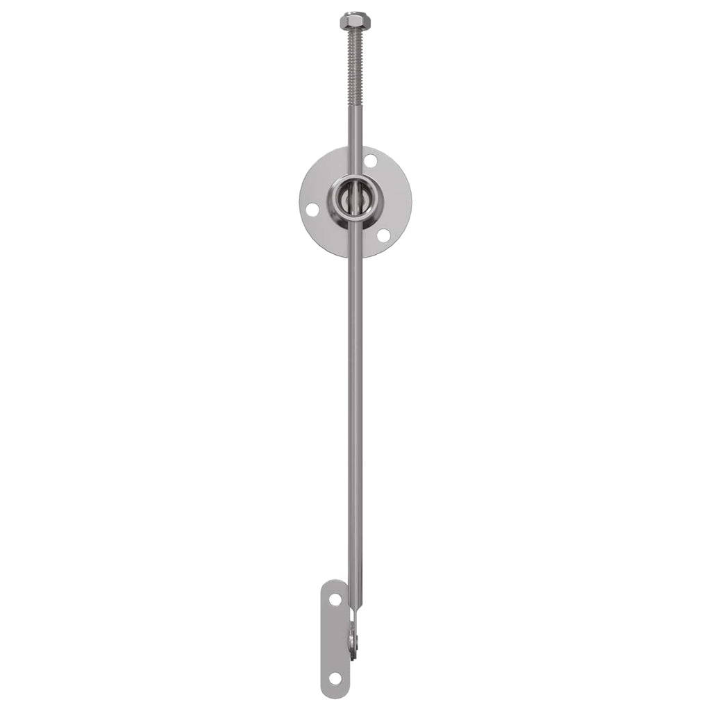 Bisagra de tirador 12 pcs Plateado 190 mm Metal