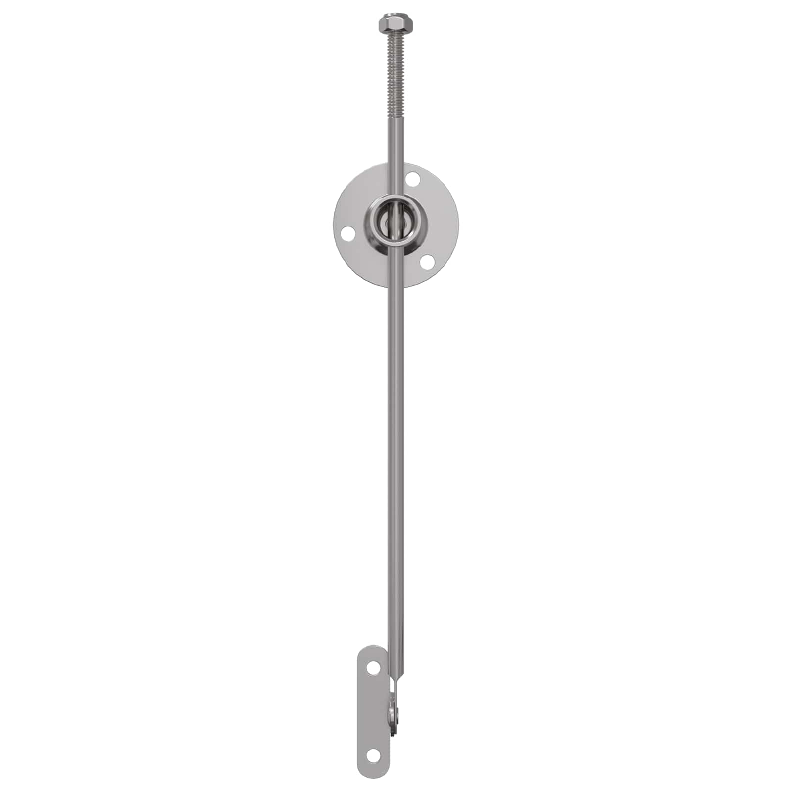 Bisagra de tirador 12 pcs Plateado 190 mm Metal