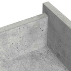 Cubierta de Tornillo Autoadhesiva 12 pcs Gris Concreto