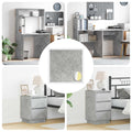 Cubierta de Tornillo Autoadhesiva 12 pcs Gris Concreto