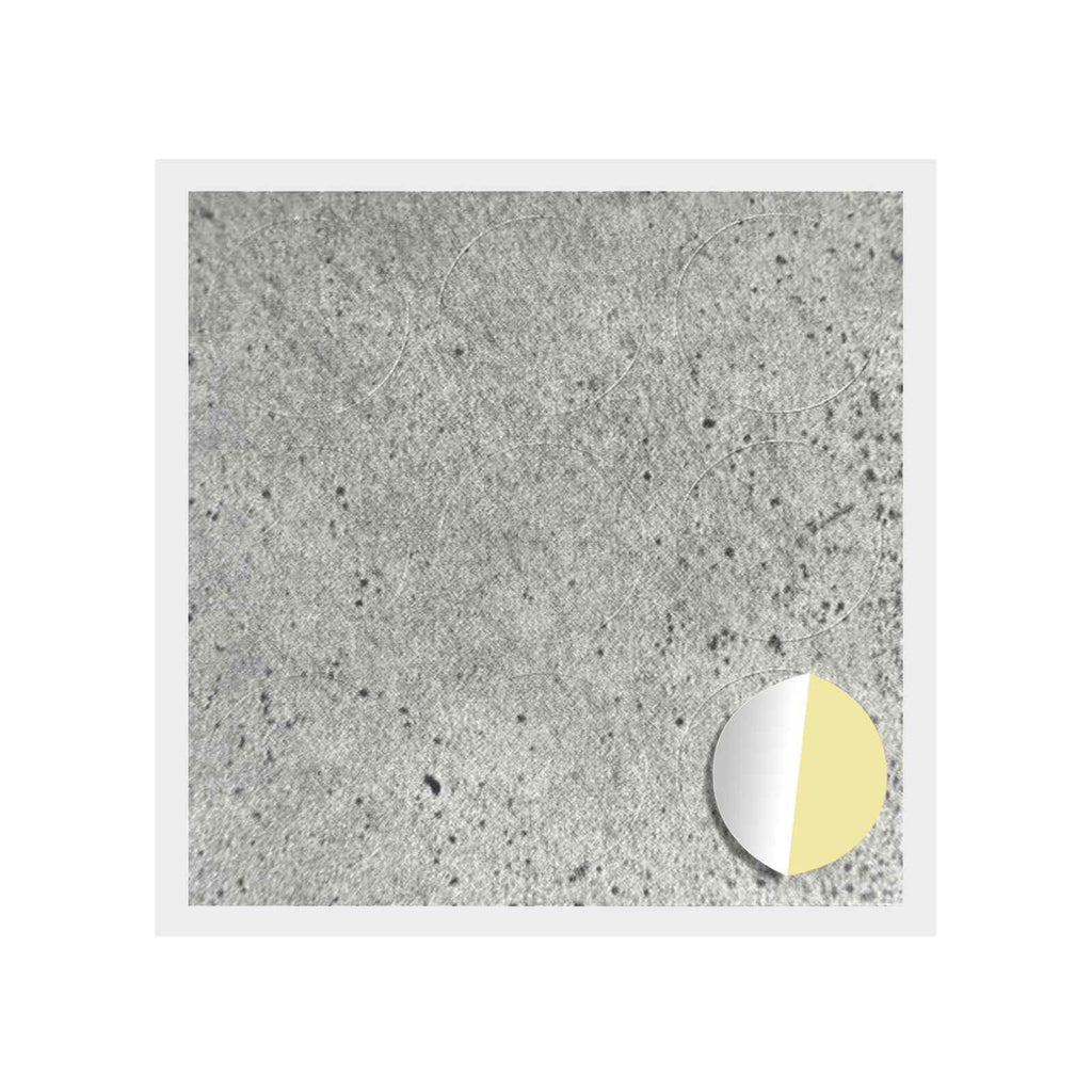 Cubierta de Tornillo Autoadhesiva 12 pcs Gris Concreto