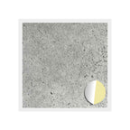Cubierta de Tornillo Autoadhesiva 12 pcs Gris Concreto
