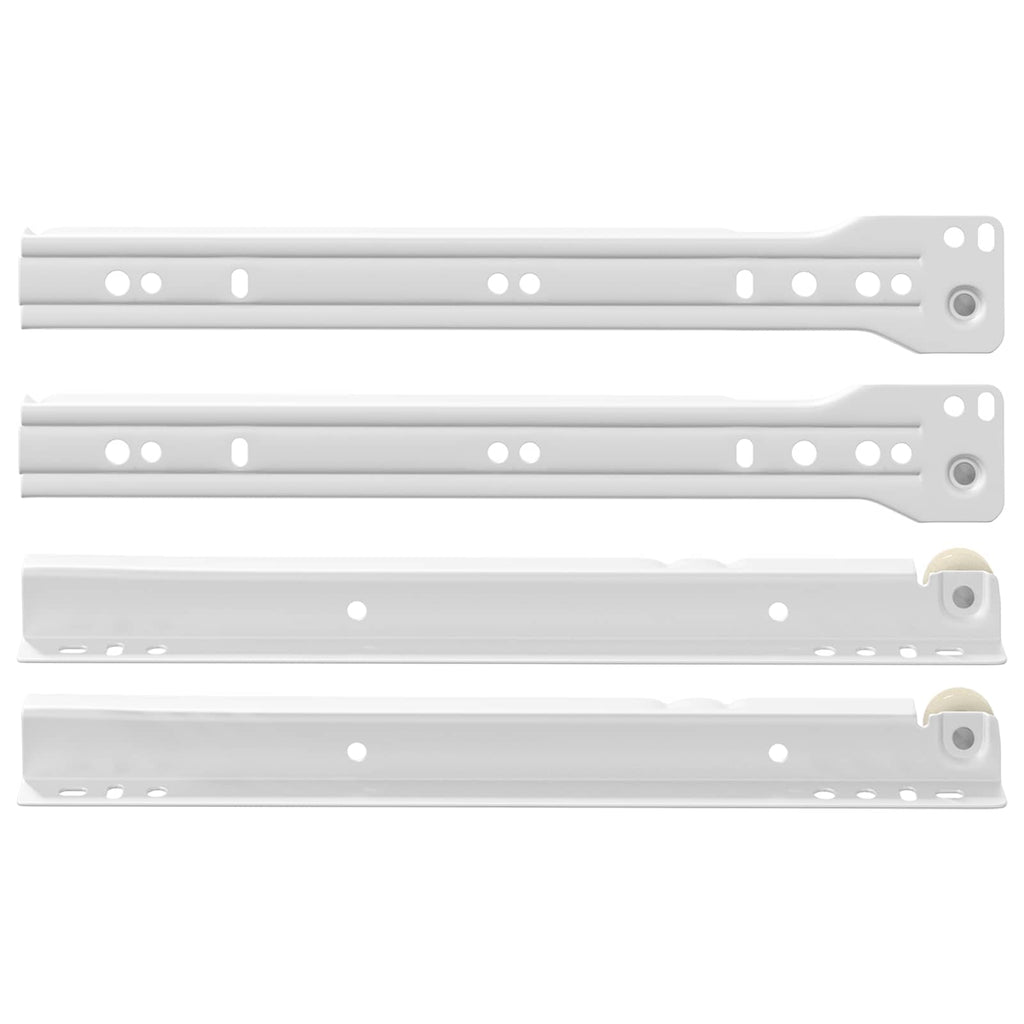 Deslizador de cajón 12 pcs 250 mm Acero
