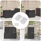 Bisagra 2 pcs Plateado 50 x 38 x 1,3 mm Acero
