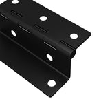 Bisagra 537 pcs Negro 38 x 17 x 60 mm Hierro