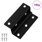Bisagra 537 pcs Negro 38 x 17 x 60 mm Hierro