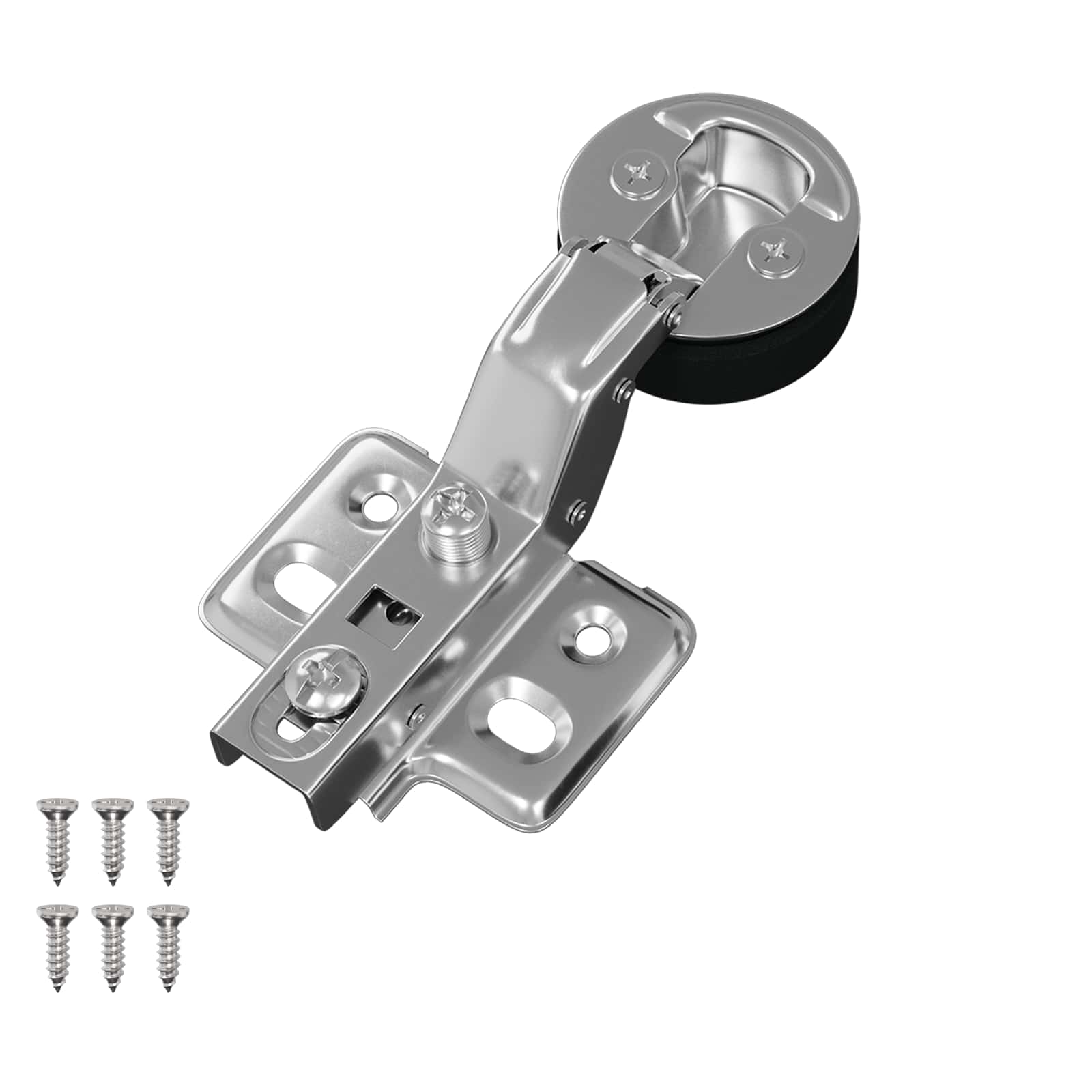 Bisagra 12 pcs Plateado 35 mm Hierro