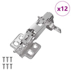 Bisagra 12 pcs Níquel 139 x 64,1 x 10 mm Hierro