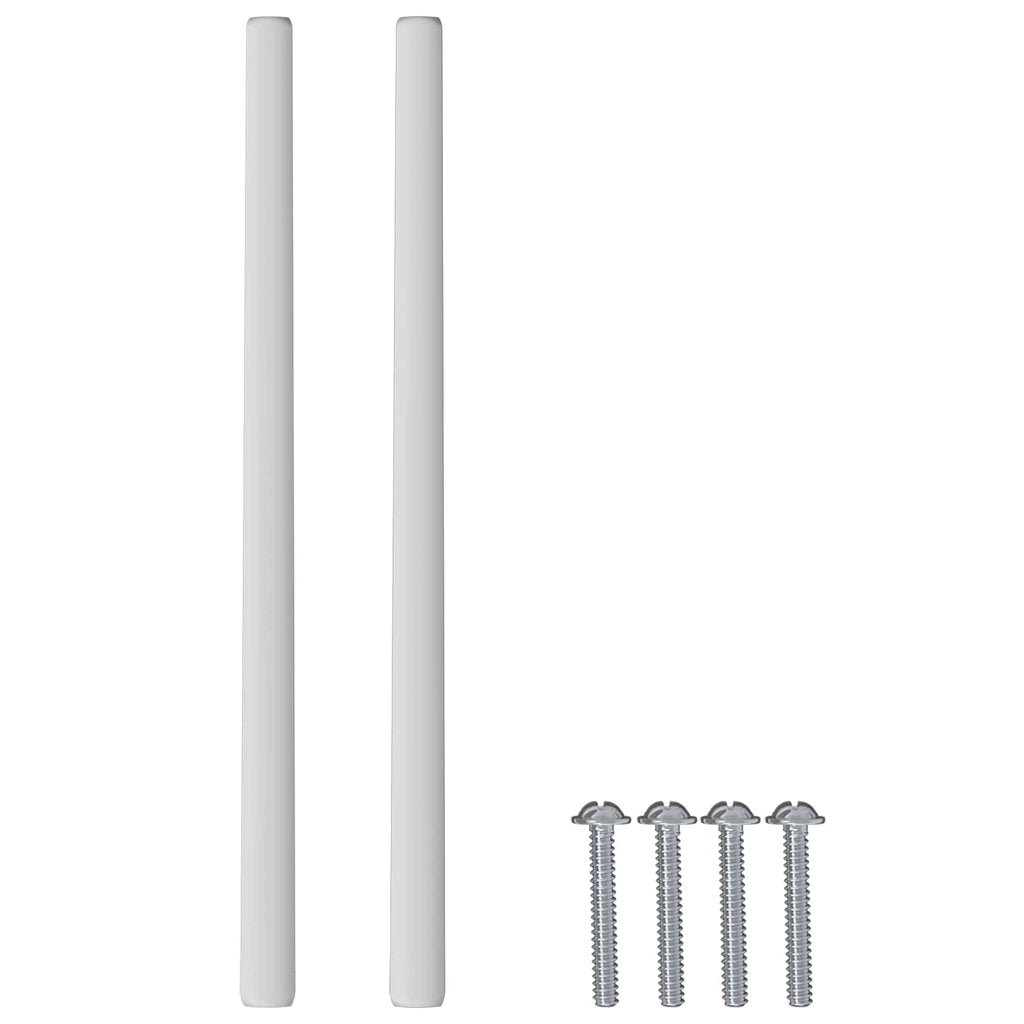 Mango Liso 12 pcs Plateado 105.7 x 7.4 x 15.5 mm Aluminio