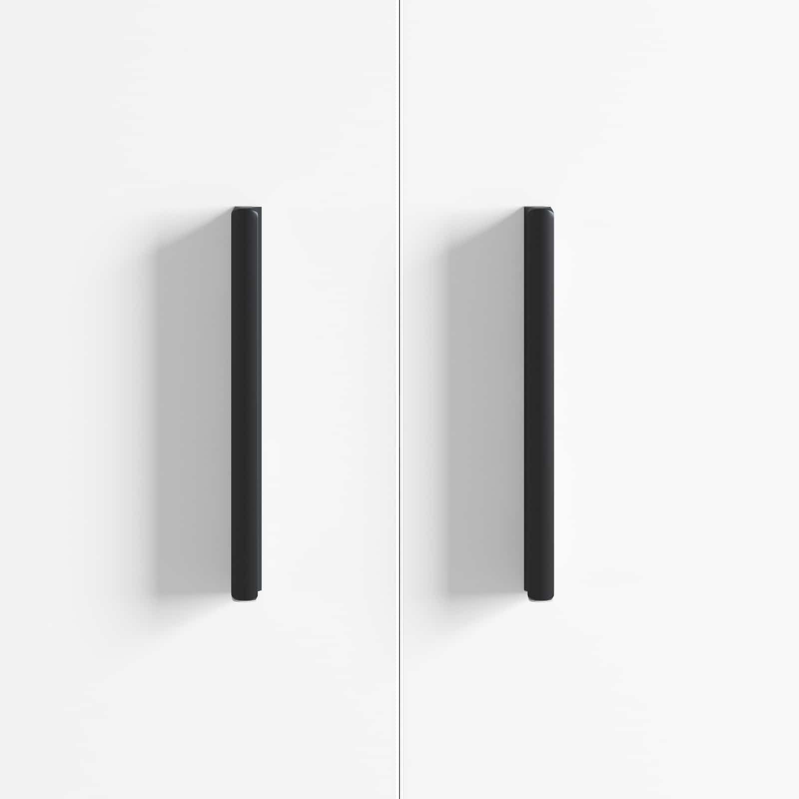 Mango 12 pcs Negro 106 x 7,4 x 15,5 mm Aluminio