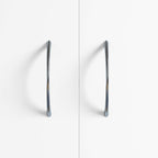 Mango 12 pcs Plateado 107 x 3.6 x 23 mm Acero inoxidable
