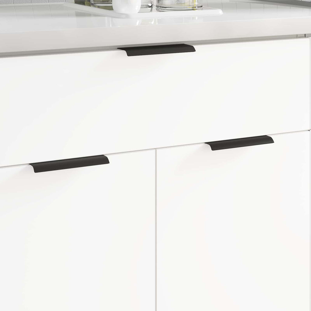 Mango 12 pcs Negro 120 x 39.6 x 17 mm Aluminio