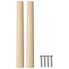 Mango Recto 12 pcs Color Madera Natural 130 x 25 x 30 mm