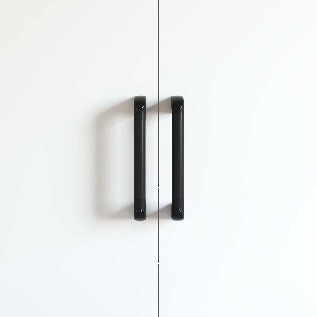 Mango Liso 12 pcs Negro 380 x 34 x 85 mm Aluminio y PP