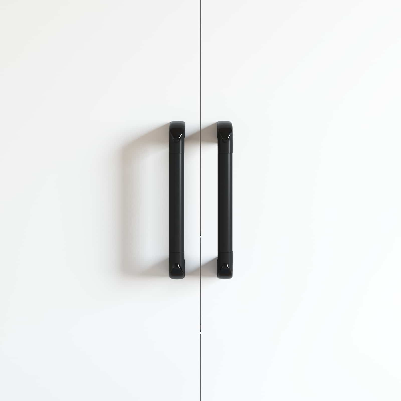 Mango Liso 12 pcs Negro 380 x 34 x 85 mm Aluminio y PP