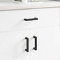 Furniture handle 530 pcs Black 105 x 12 x 36 mm Iron