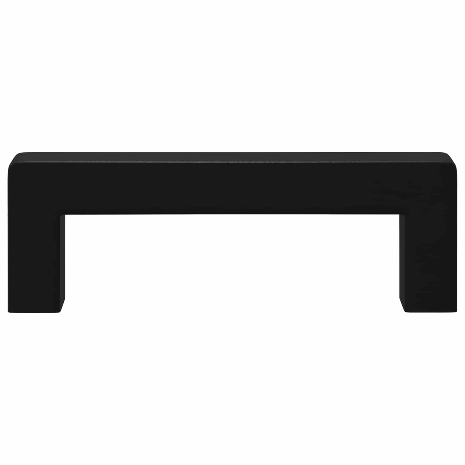 Manija de muebles 530 pcs Negro 105 x 12 x 36 mm Hierro