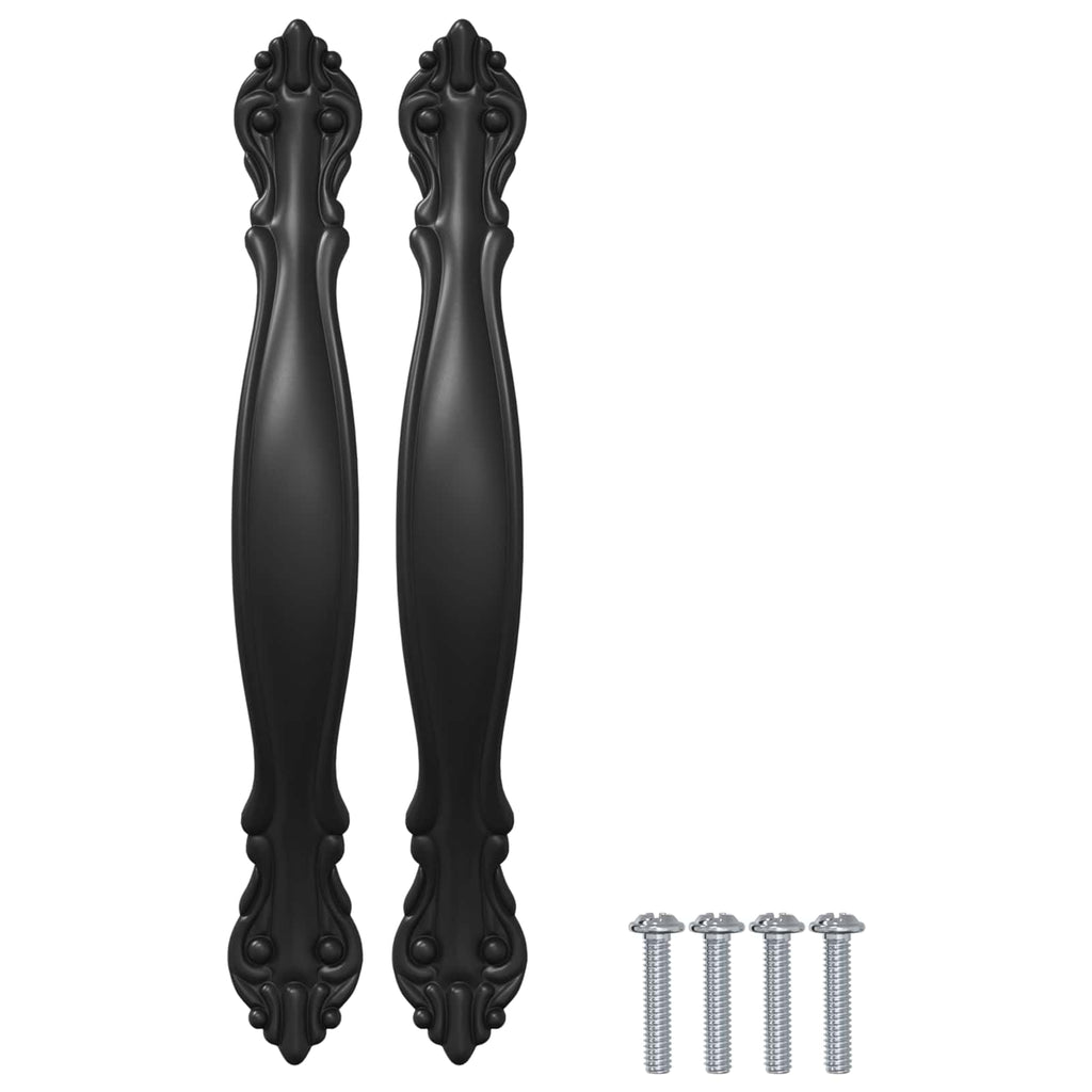 Mango 12 pcs Negro 143 x 19,2 x 20 mm Aleación de zinc