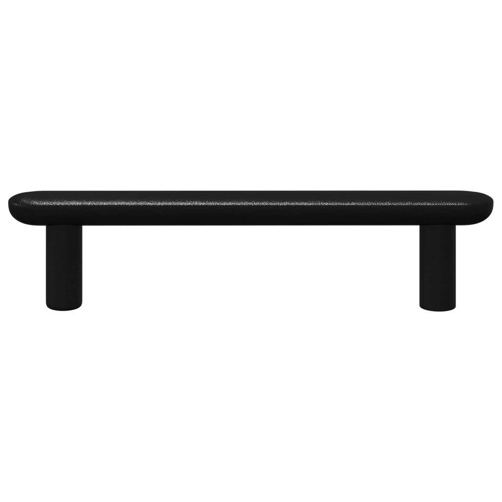Manija de armario 12 pcs Negro 121 x 16.6 x 28.3 mm Hierro